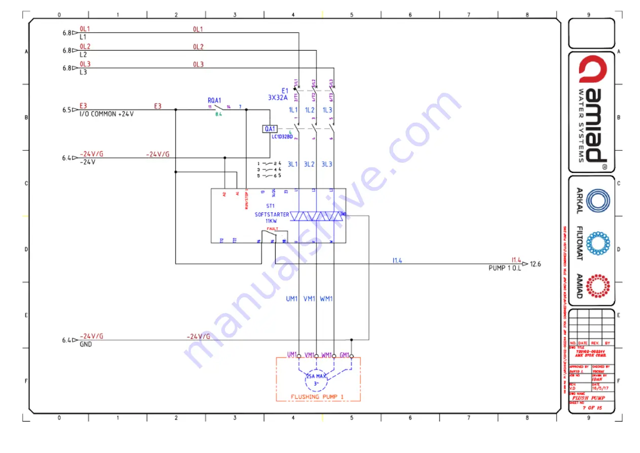 amiad AMF-370K-S Скачать руководство пользователя страница 74