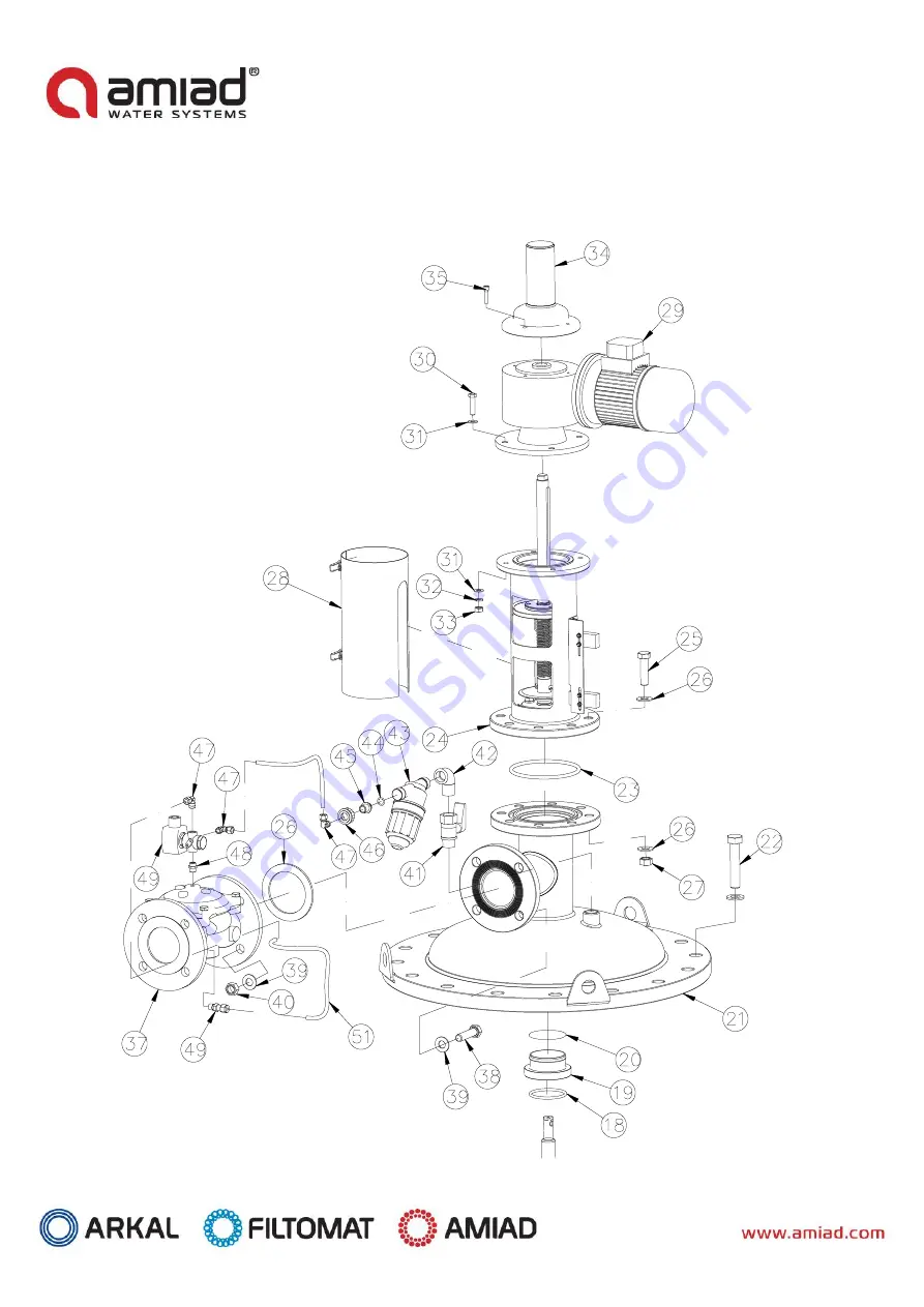 amiad EBS-10000 Installation, Operation And Maintenance Instructions Download Page 21