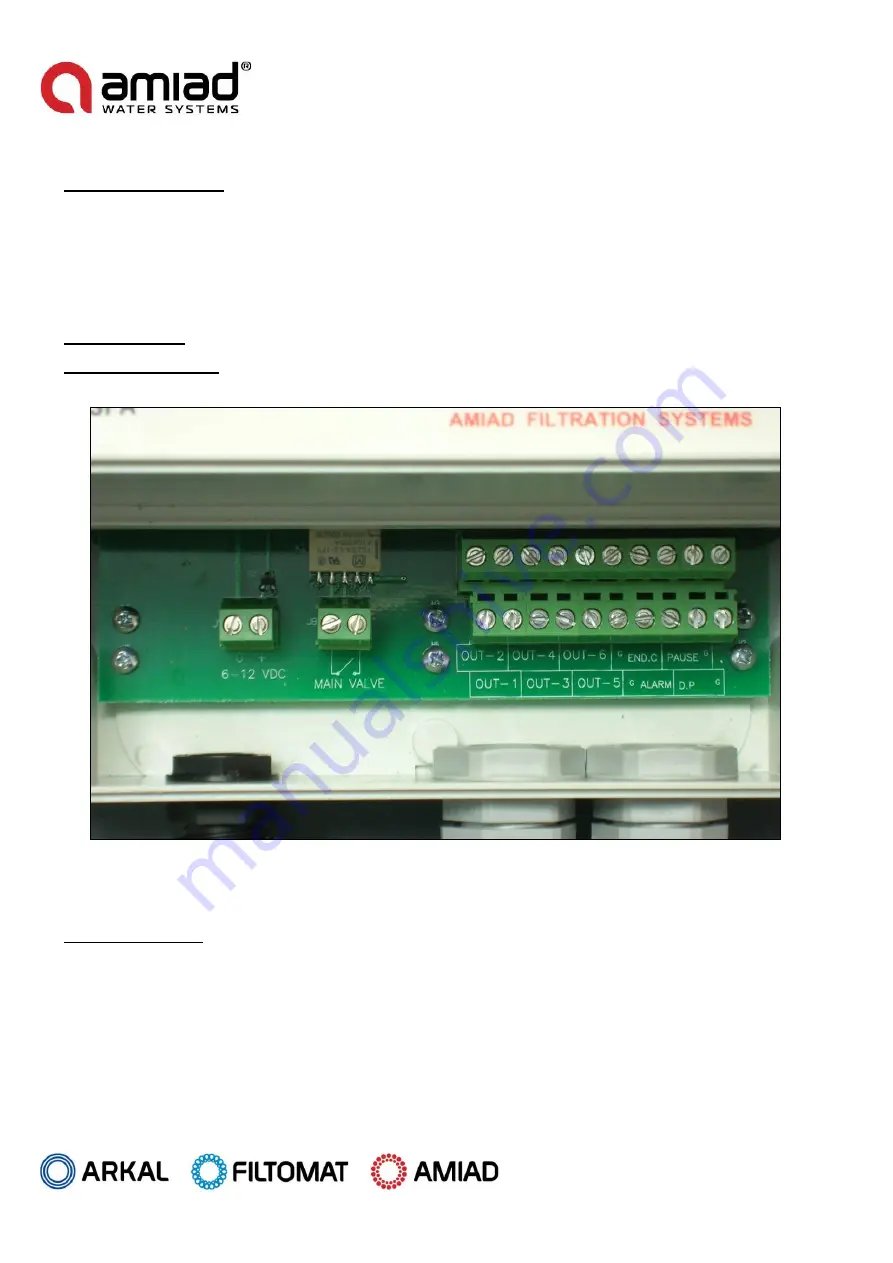 amiad Filtomat MG-110P Installation, Operation And Maintenance Instructions Download Page 34