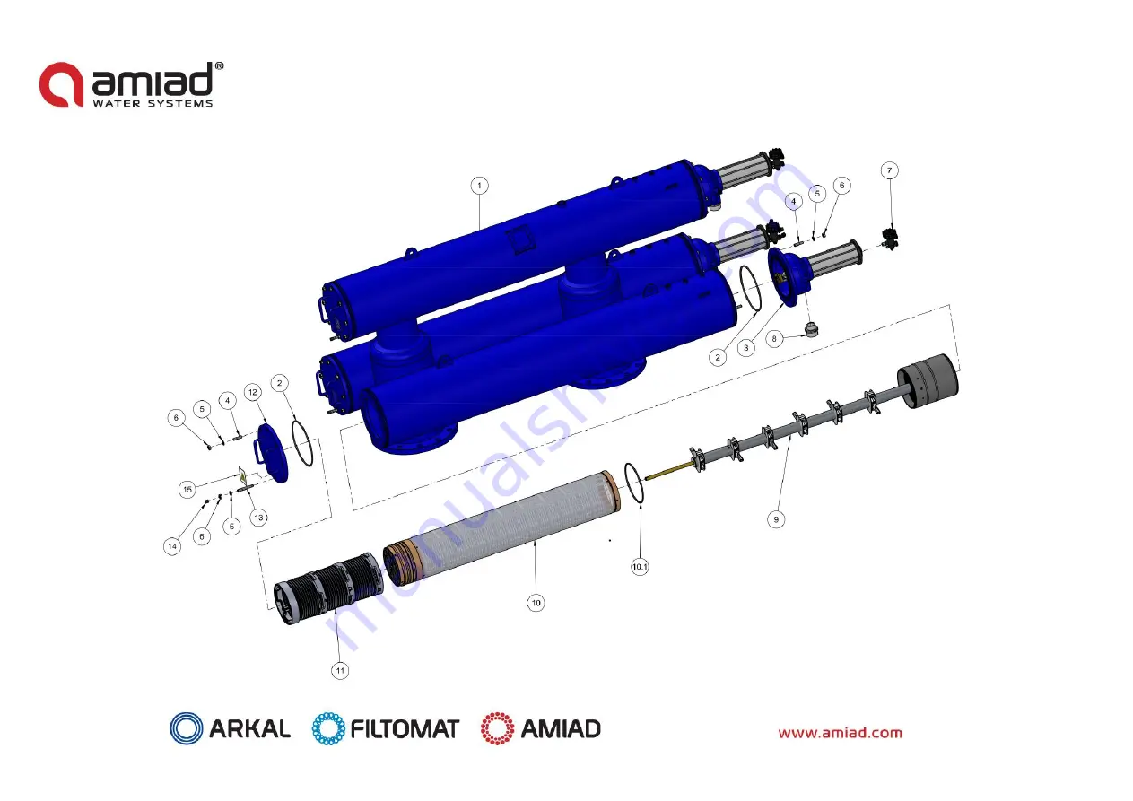 amiad Filtomat MG112 Скачать руководство пользователя страница 23