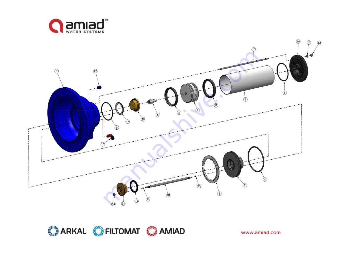 amiad Filtomat MG112 Installation, Operation And Maintenance Instructions Download Page 28