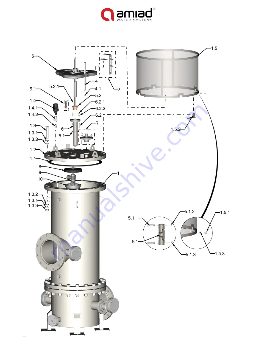 amiad Omega 13.5K Installation & Operation Manual Download Page 43