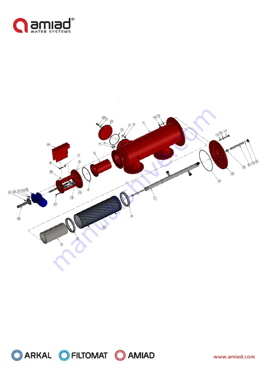 amiad SAF-6000 Скачать руководство пользователя страница 21