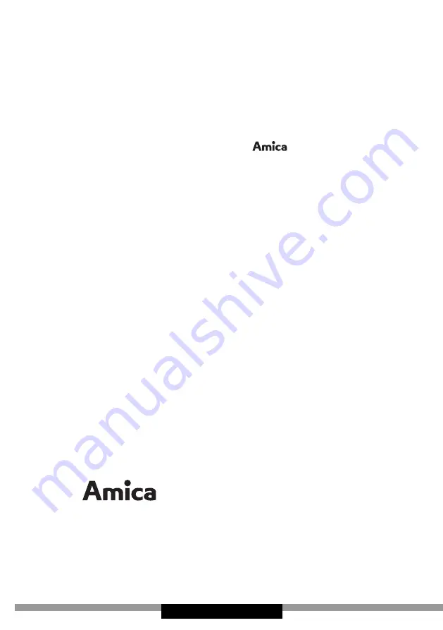 Amica FZ1334 Operating Instructions Manual Download Page 4