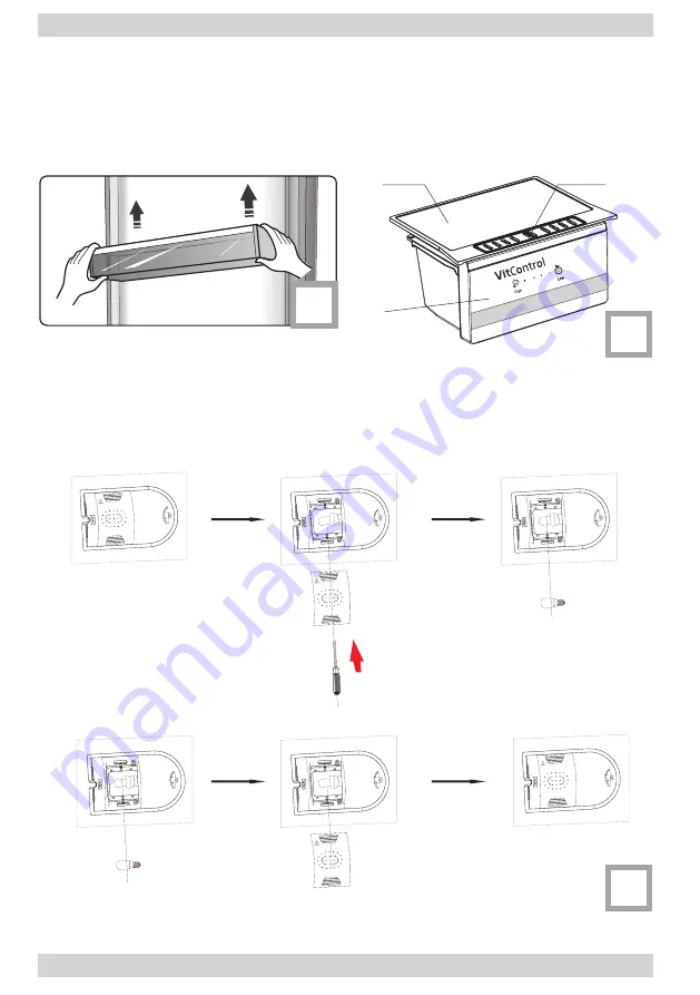 Amica KGC15487W Instruction Manual Download Page 7