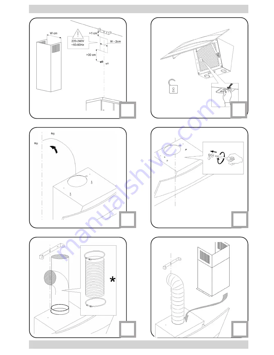 Amica KH17212E Instruction Manual Download Page 6