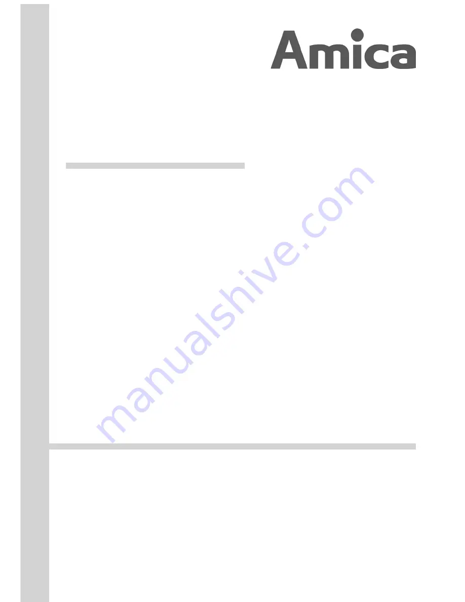 Amica OKF621G Instructions For Use Manual Download Page 1