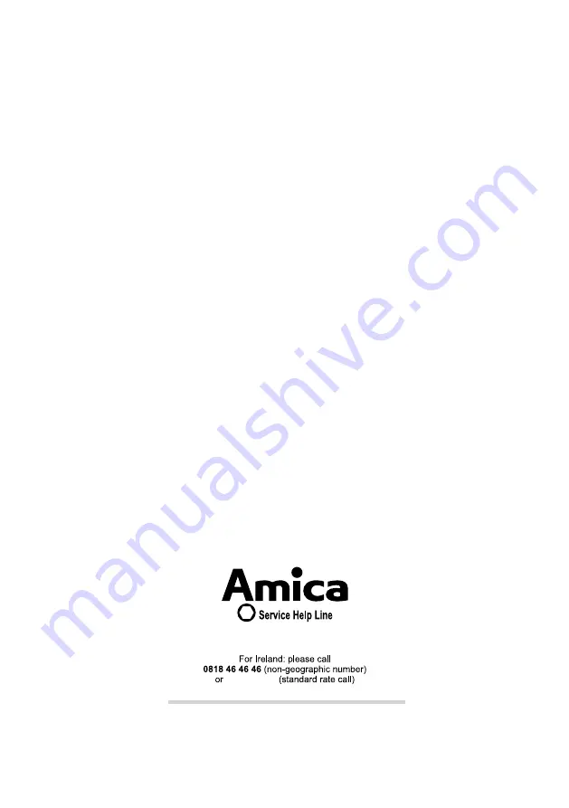 Amica PHCG4.1ZpZtCN Instruction Manual Download Page 20