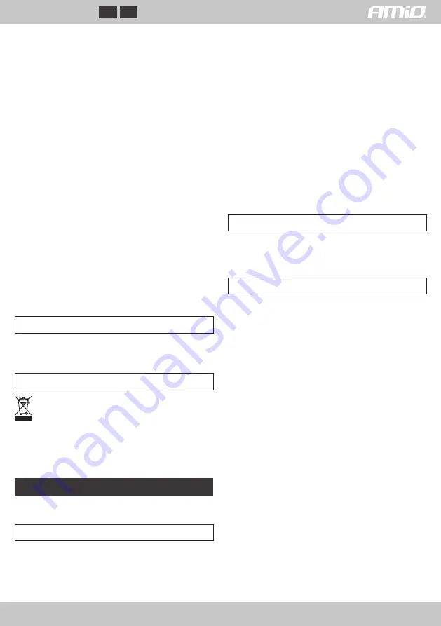 AMiO DBC-03 User Manual Download Page 6