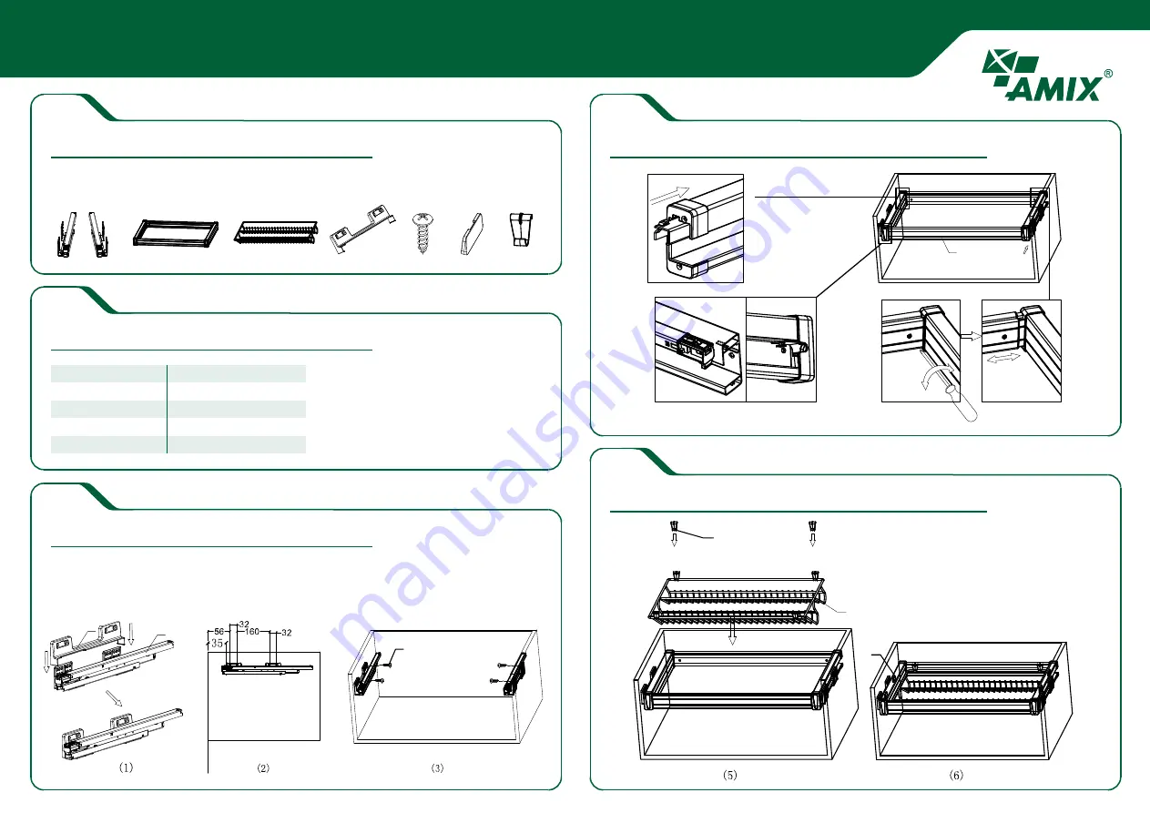 AMIX EX007 Assembly Instruction Download Page 1