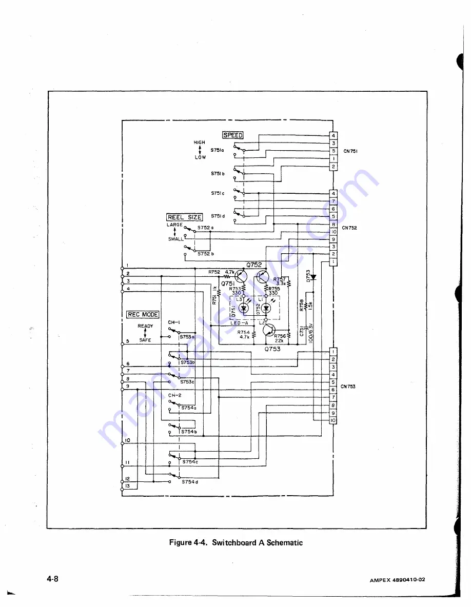 Ampex ATR-700 Operation And Maintenance Download Page 52