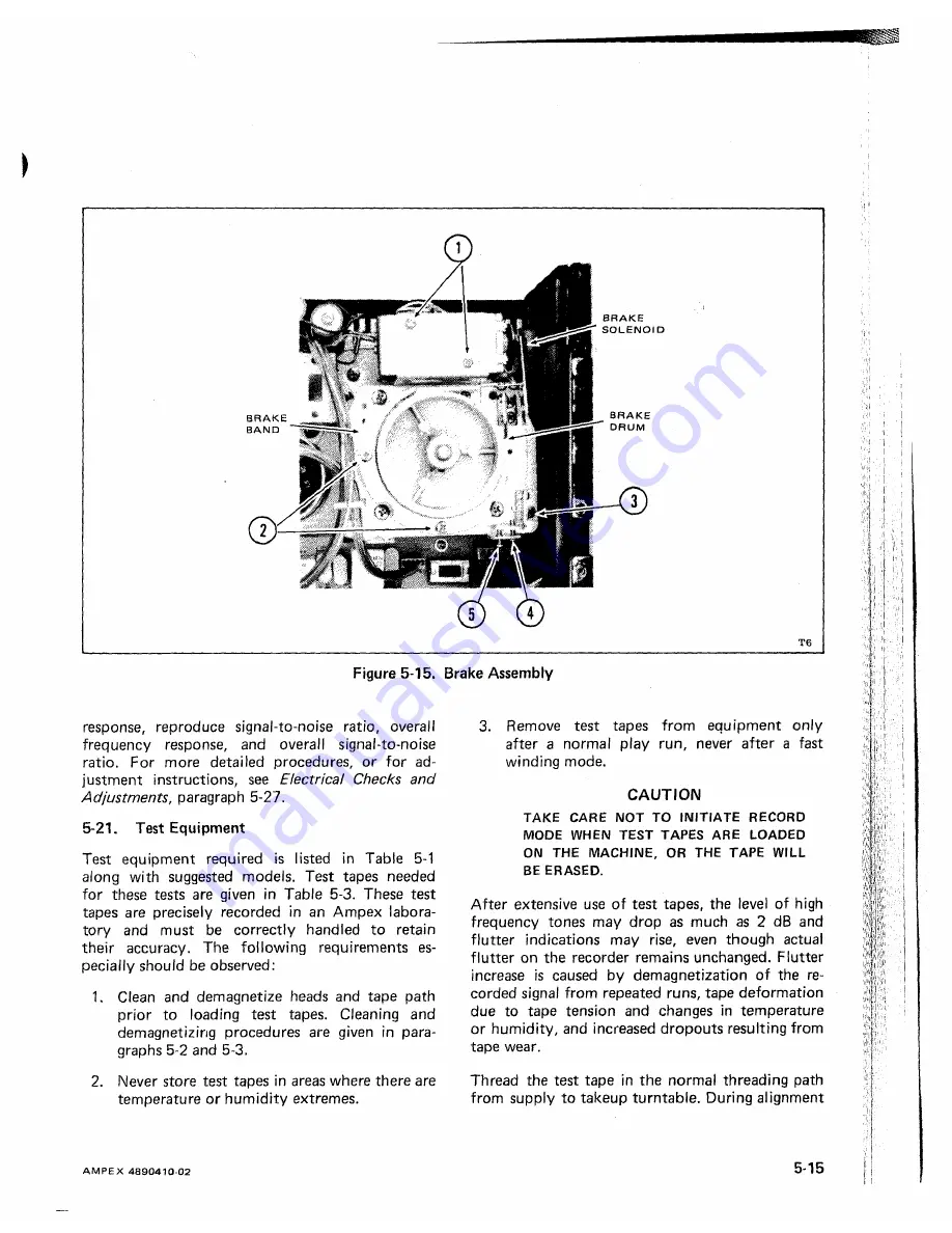 Ampex ATR-700 Скачать руководство пользователя страница 81