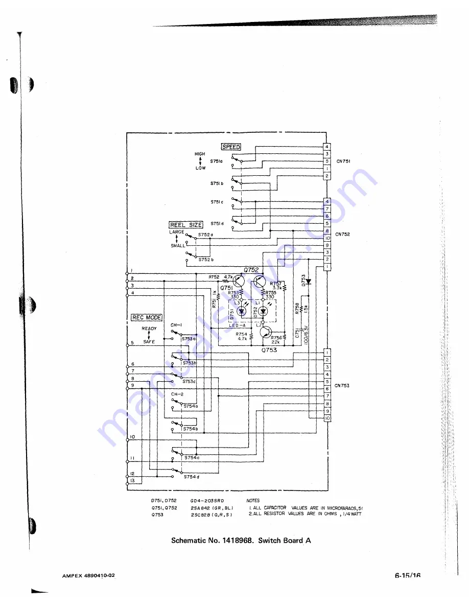 Ampex ATR-700 Скачать руководство пользователя страница 116