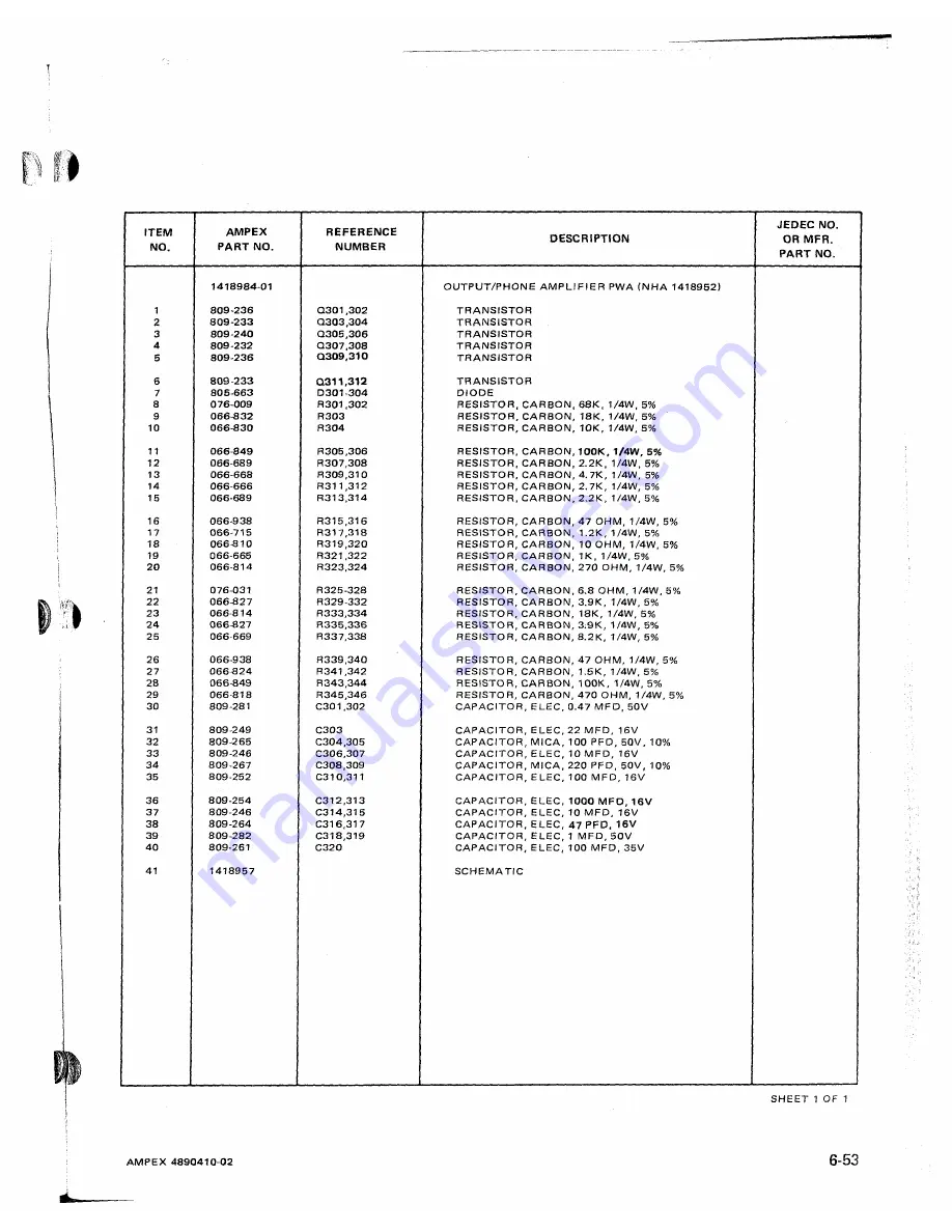 Ampex ATR-700 Скачать руководство пользователя страница 144