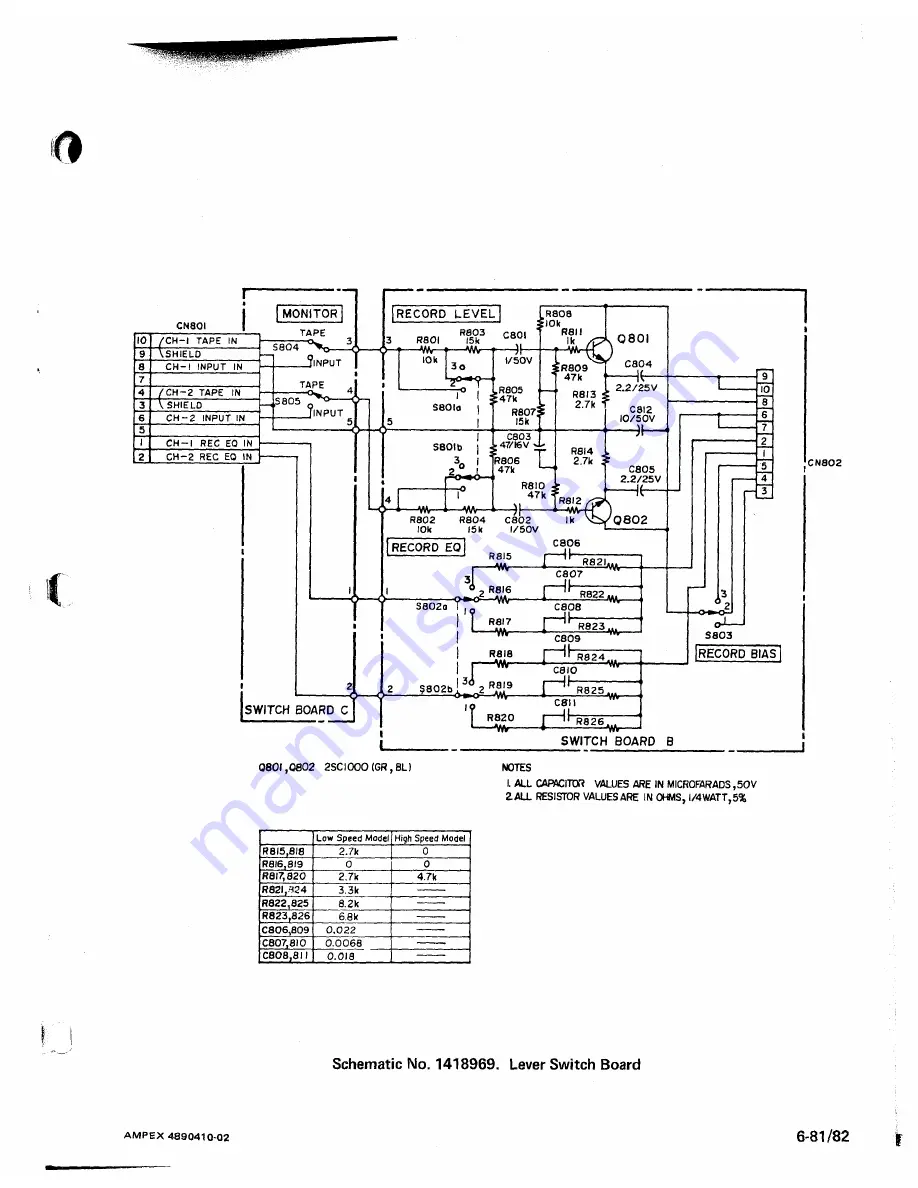 Ampex ATR-700 Скачать руководство пользователя страница 164