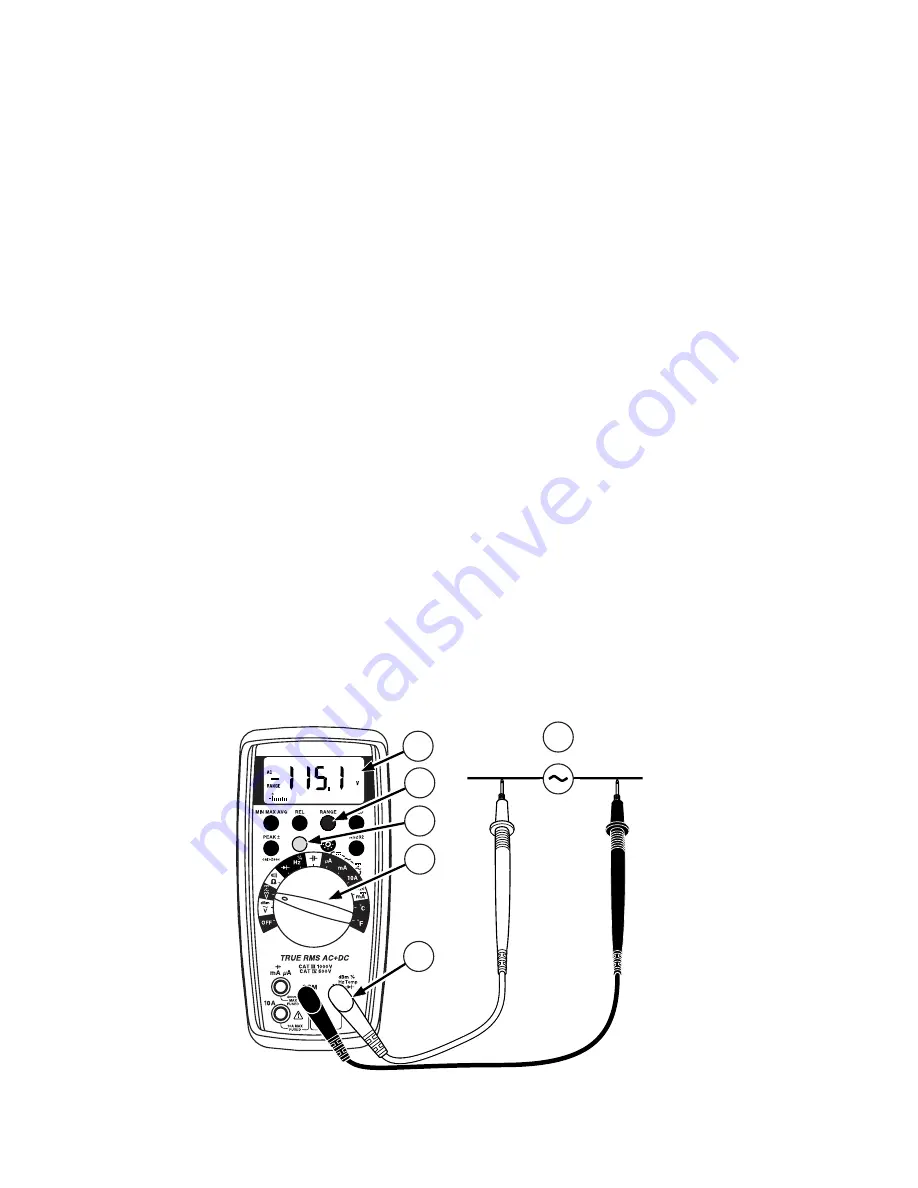 Amprobe 38XR-A User Manual Download Page 12