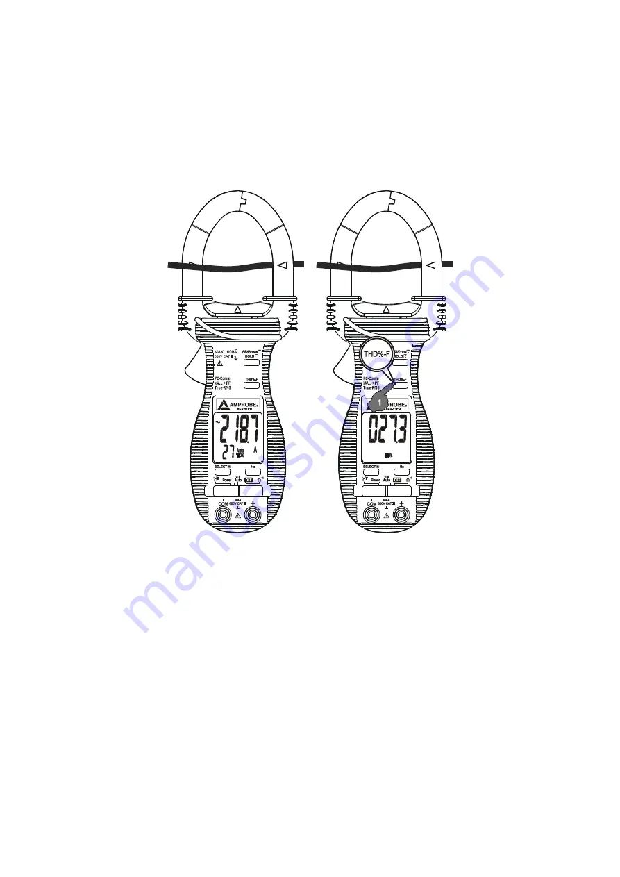 Amprobe ACD-30P User Manual Download Page 6