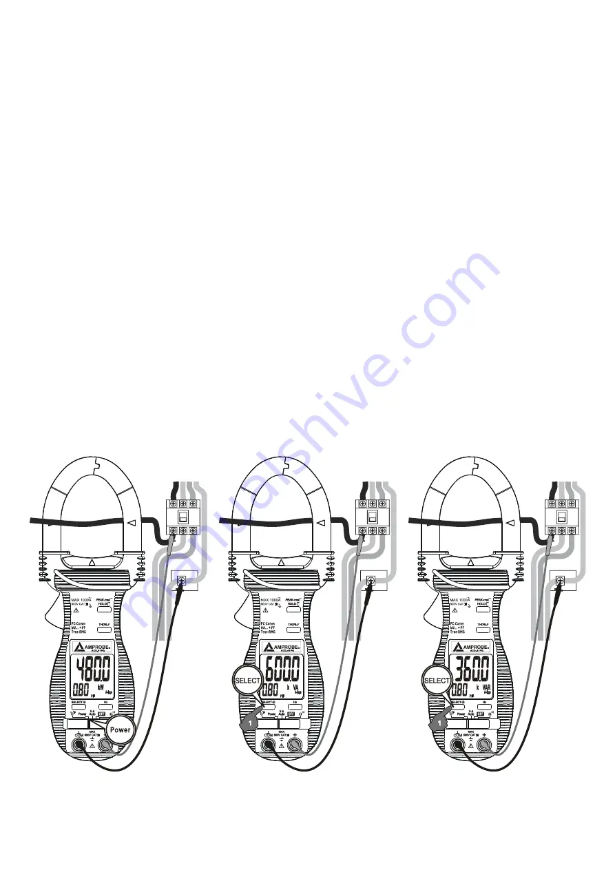 Amprobe ACD-30P User Manual Download Page 9