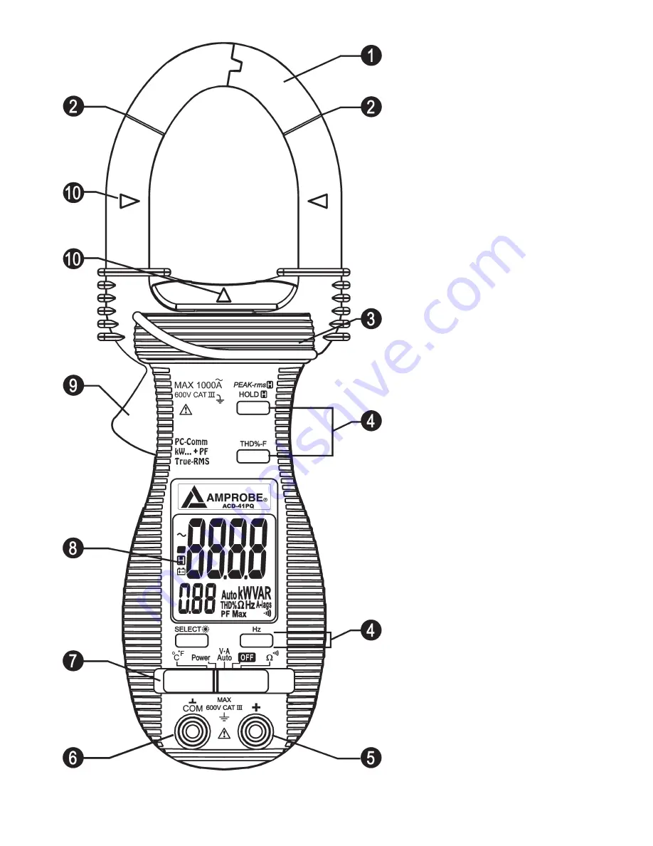 Amprobe ACD-31P Скачать руководство пользователя страница 24