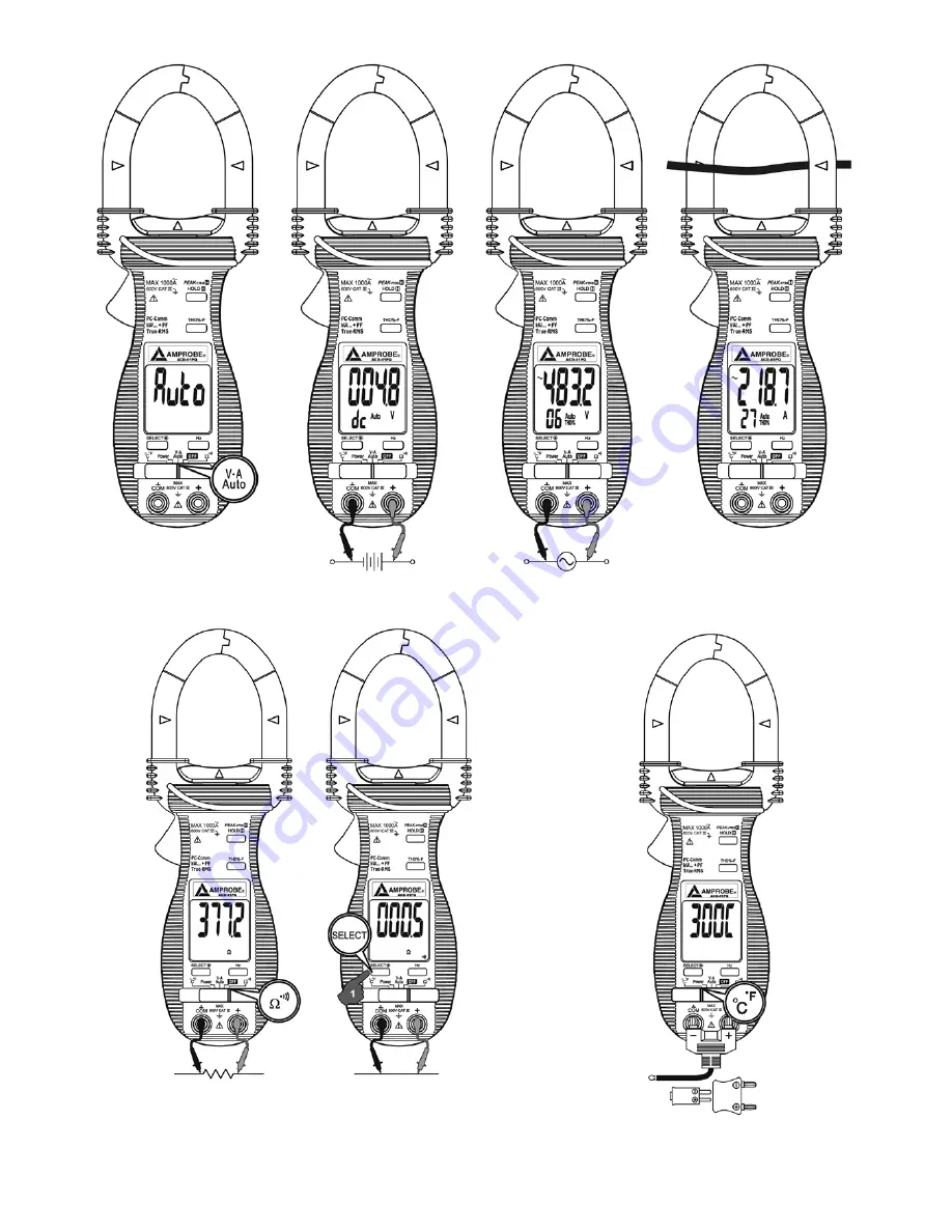 Amprobe ACD-31P Скачать руководство пользователя страница 38