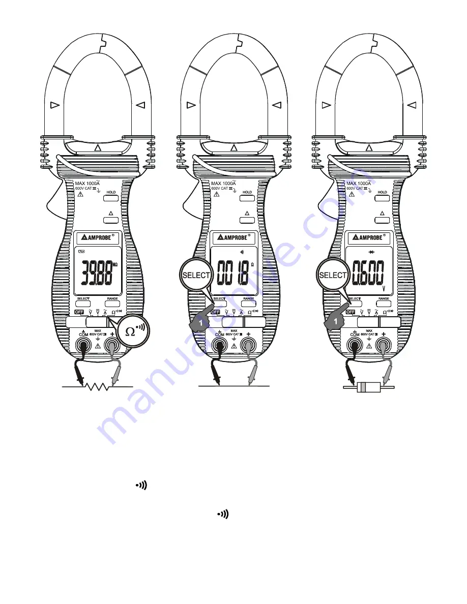 Amprobe ACD-6 Pro User Manual Download Page 6