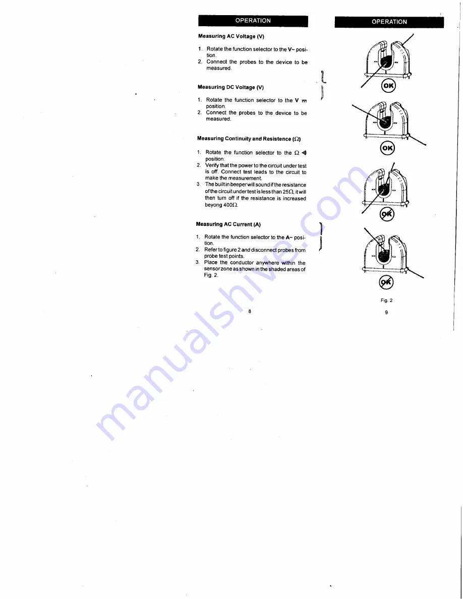 Amprobe ADF-200 Operating Instructions Manual Download Page 5