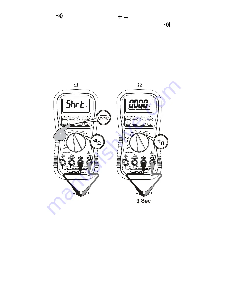 Amprobe AM-270 User Manual Download Page 14