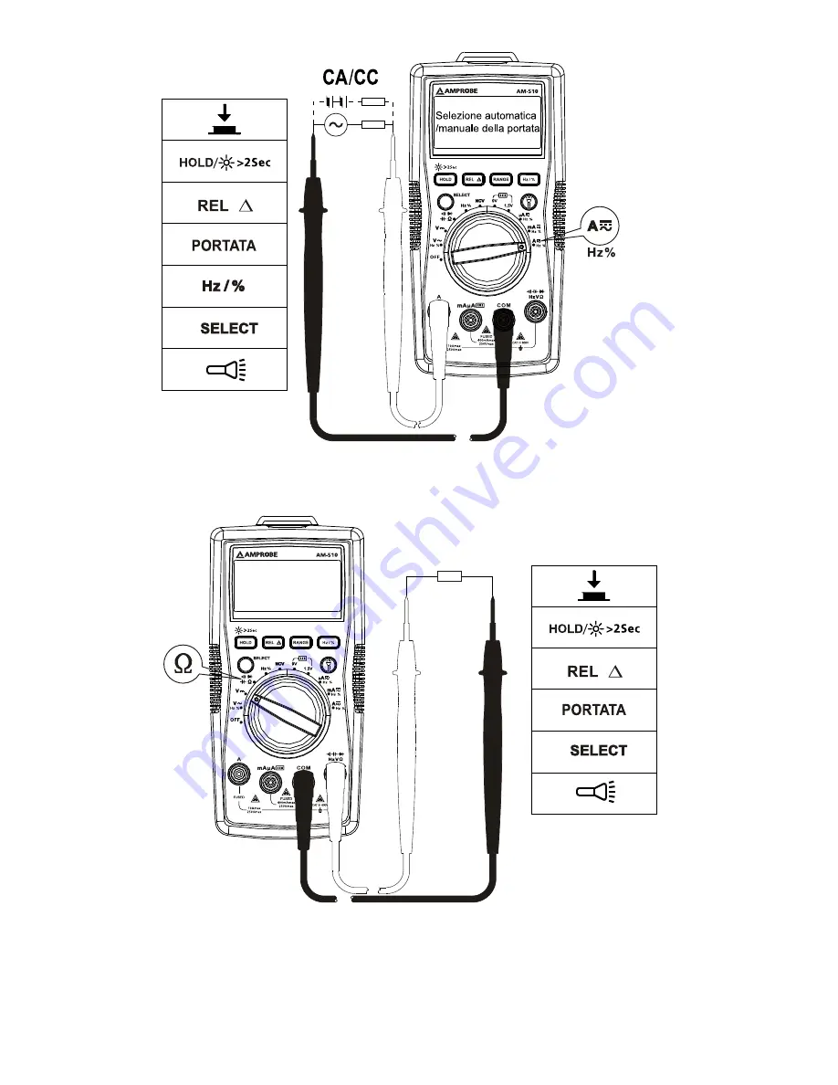 Amprobe AM-510 User Manual Download Page 86