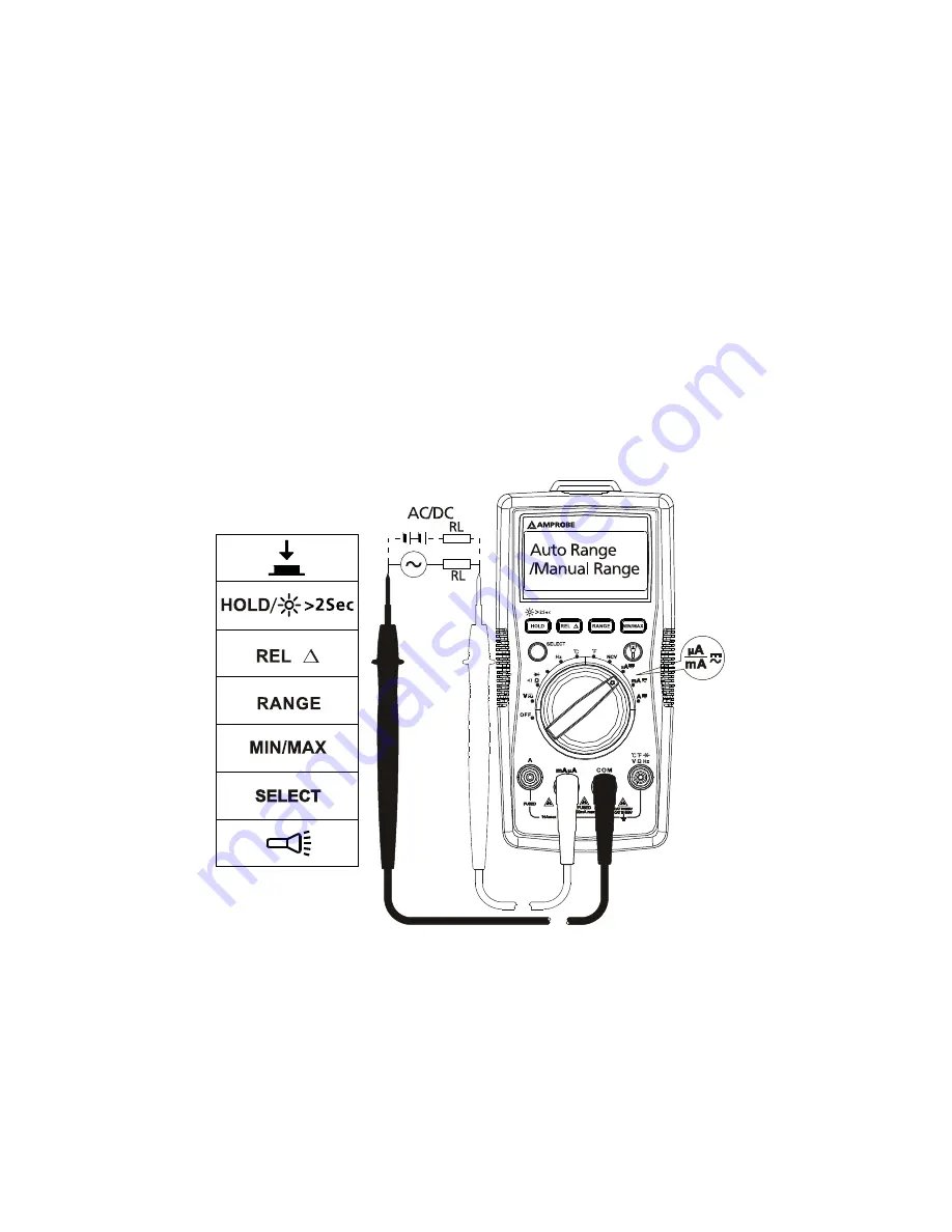 Amprobe AM-520 User Manual Download Page 13