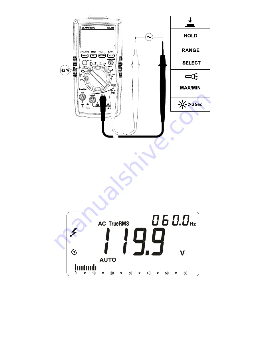 Amprobe AM-540 Скачать руководство пользователя страница 77