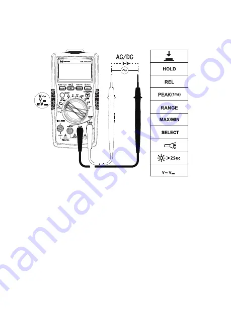 Amprobe AM-555-EUR User Manual Download Page 12