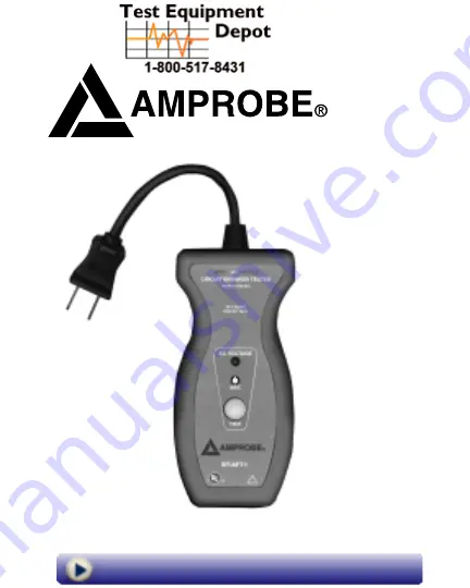 Amprobe BT-AFT1 User Manual Download Page 1