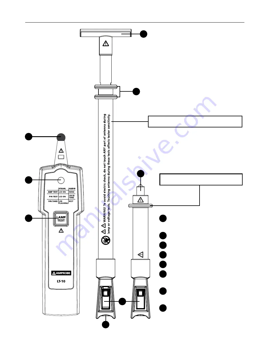 Amprobe LT-10 Скачать руководство пользователя страница 6