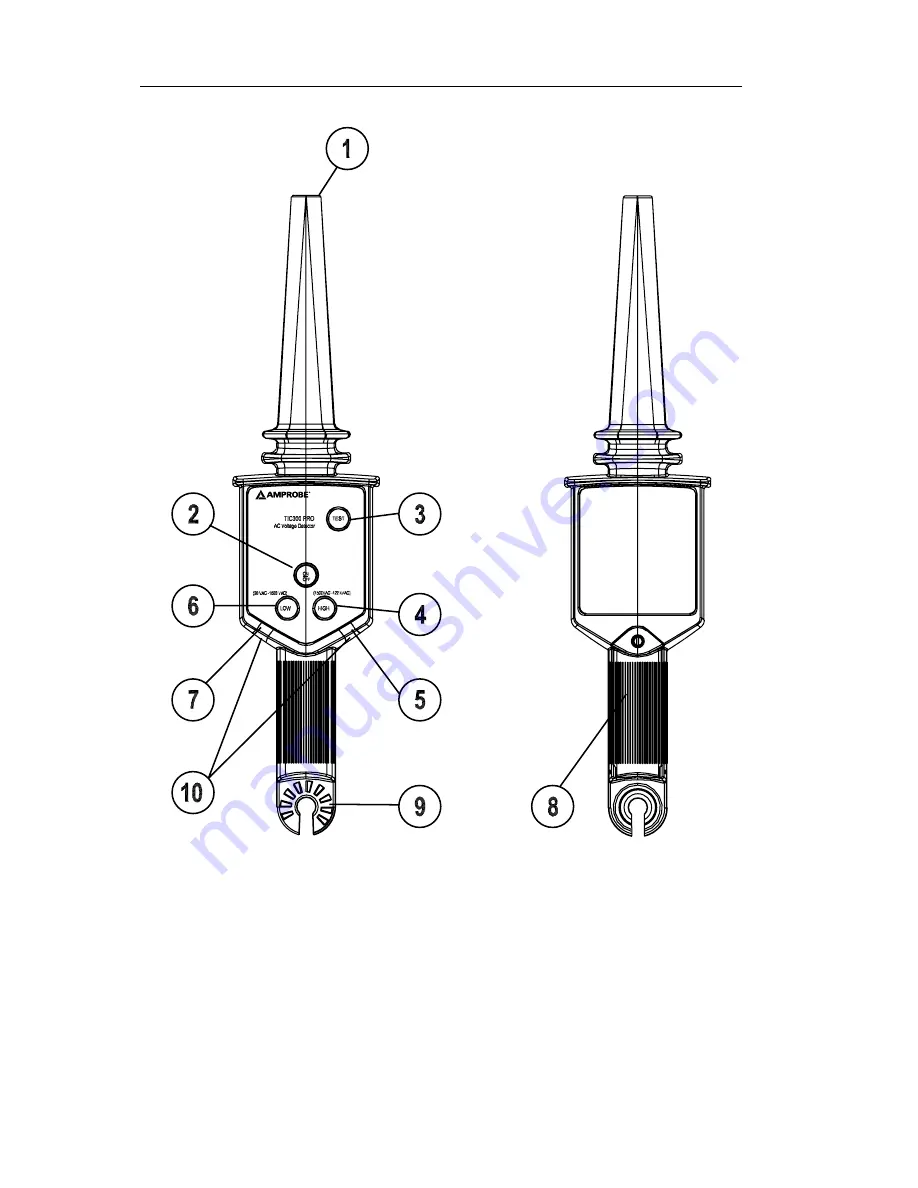 Amprobe TIC 300 PRO Скачать руководство пользователя страница 78