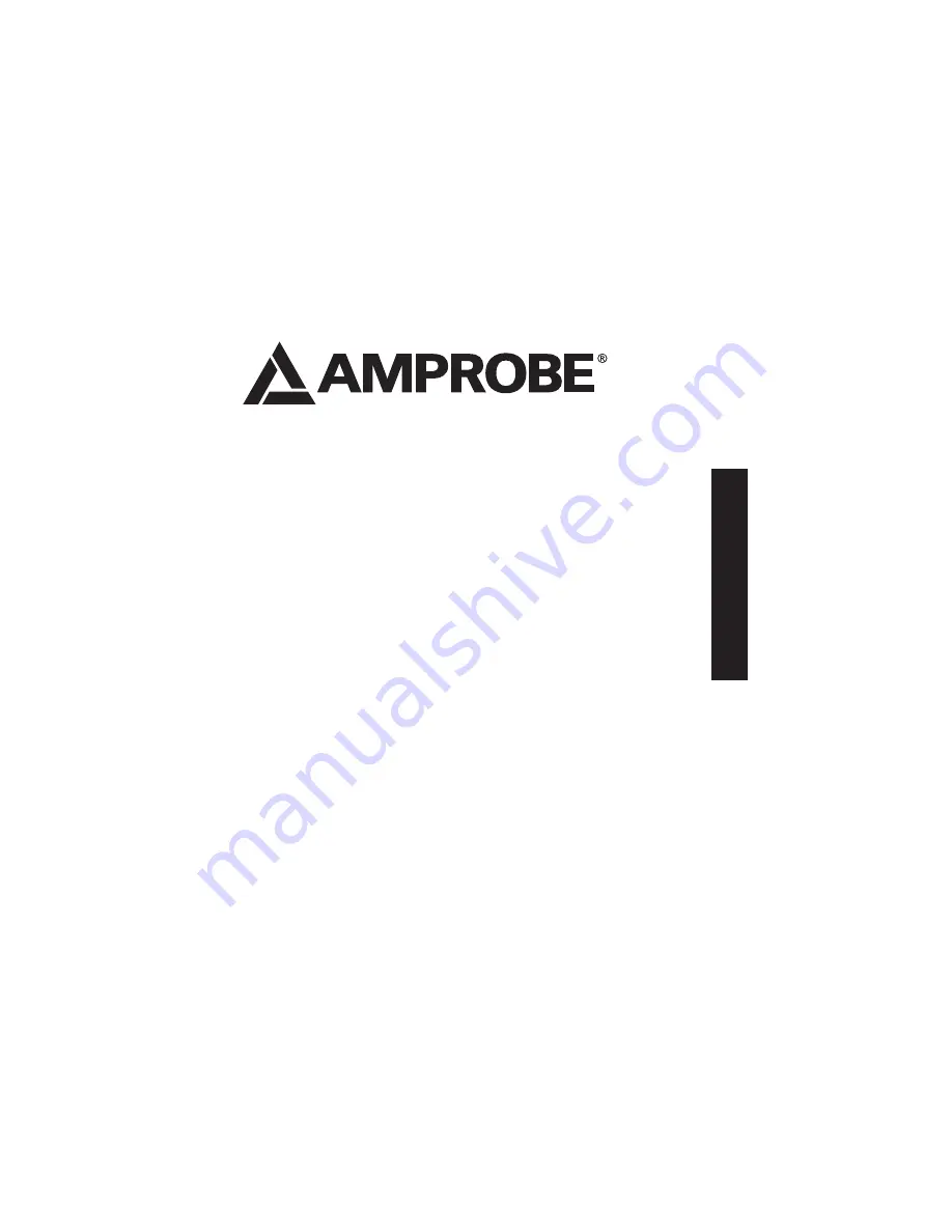 Amprobe TX900 User Manual Download Page 8