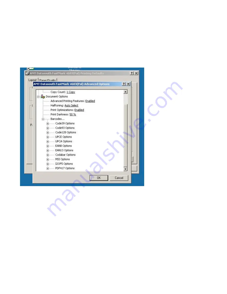 AMT Datasouth Fastmark 600 Series User Manual Download Page 61