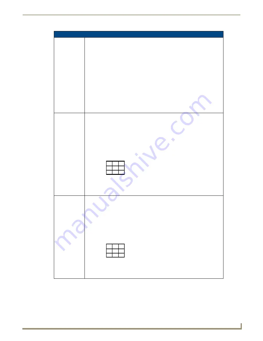 AMX MVP-9000i Operation And Reference Manual Download Page 145