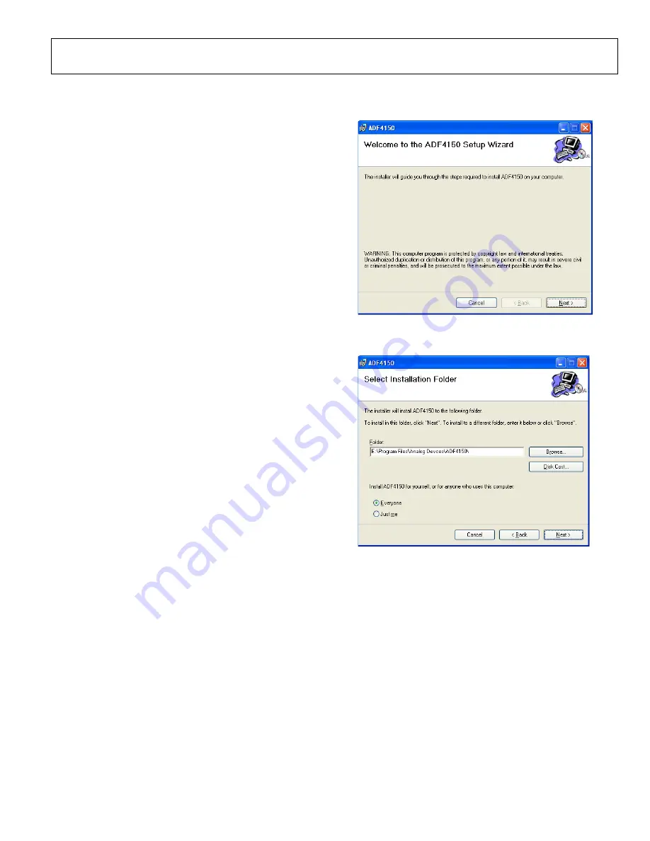 Analog Devices EVAL-ADF4150EB1Z User Manual Download Page 5