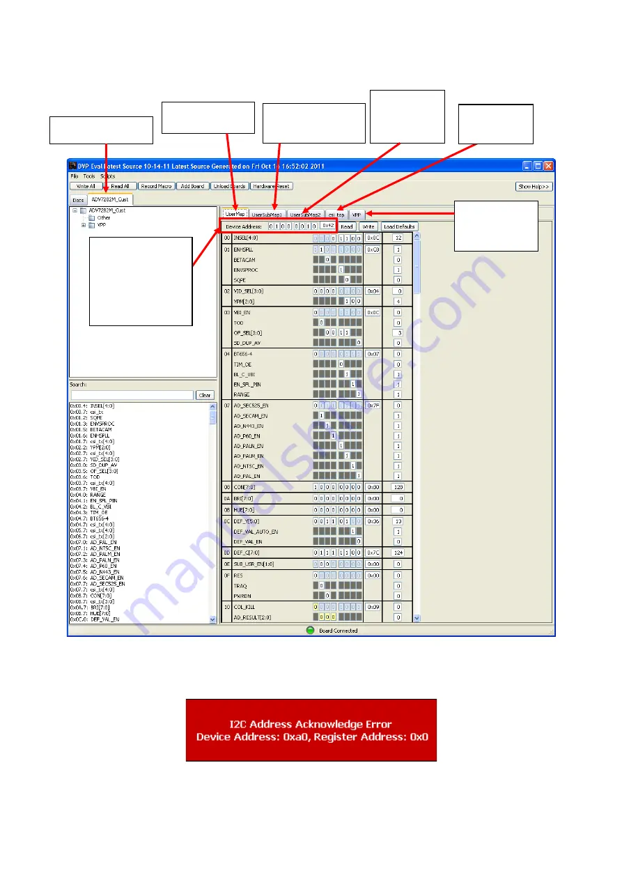 Analog Devices EVAL-ADV7281MEBZ Скачать руководство пользователя страница 10