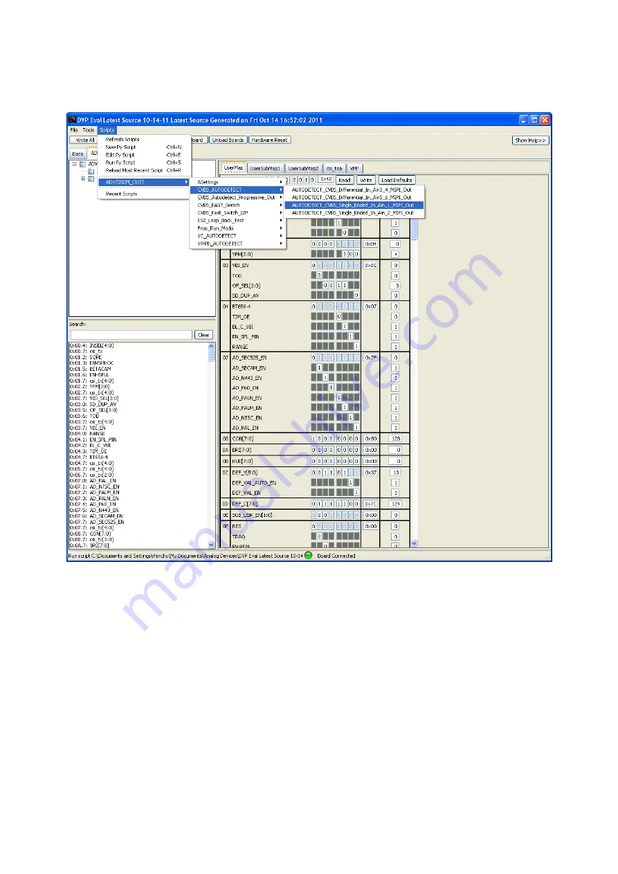 Analog Devices EVAL-ADV7281MEBZ Скачать руководство пользователя страница 11