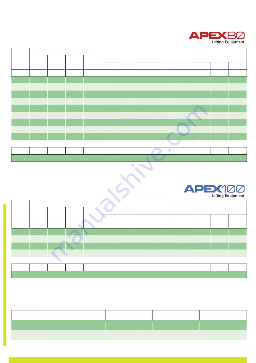 Anchor APEX 100 Use And Maintenance Download Page 2