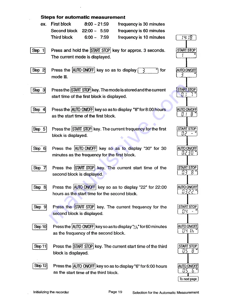 AND TM-2430 Instruction Manual Download Page 21