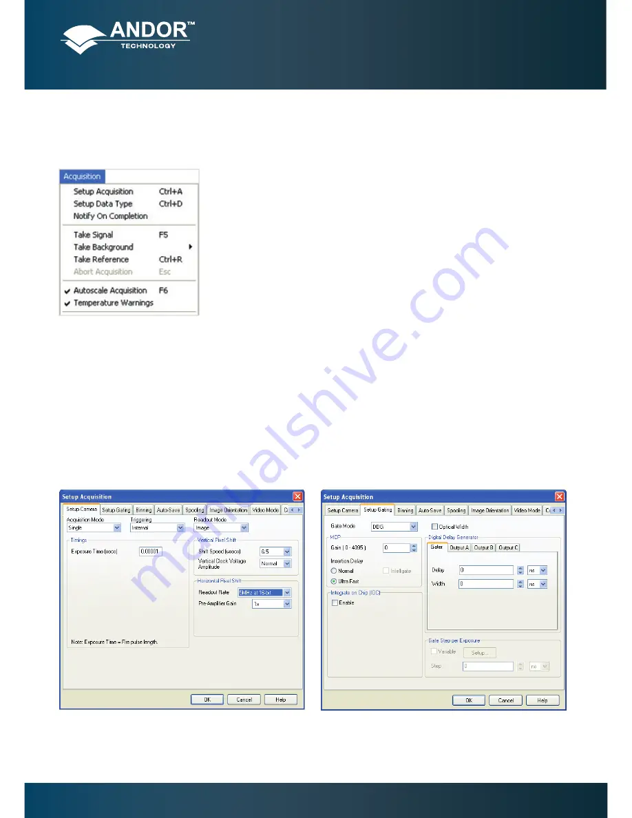 Andor Technology New iStar User Manual Download Page 44