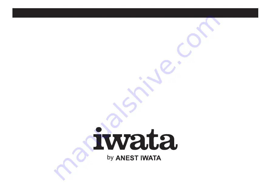 Anest Iwata IS800 Operating Instructions Manual Download Page 36