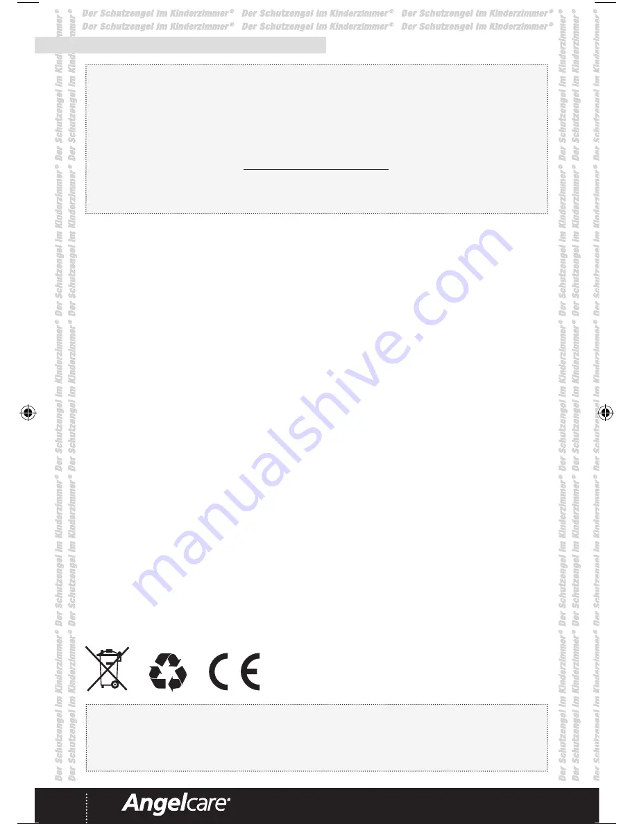 Angelcare AC300-D Owner'S Manual Download Page 46