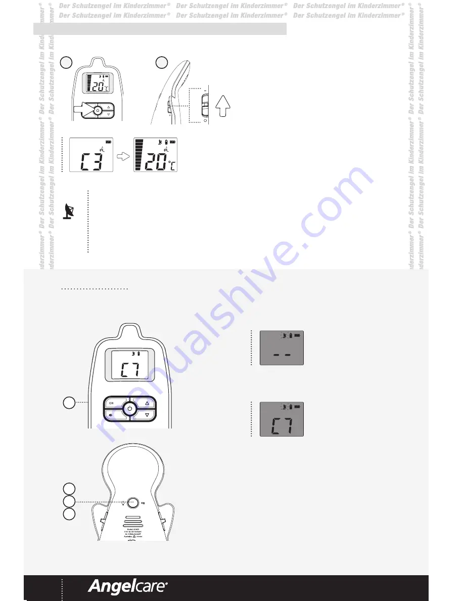 Angelcare AC423-D Скачать руководство пользователя страница 10