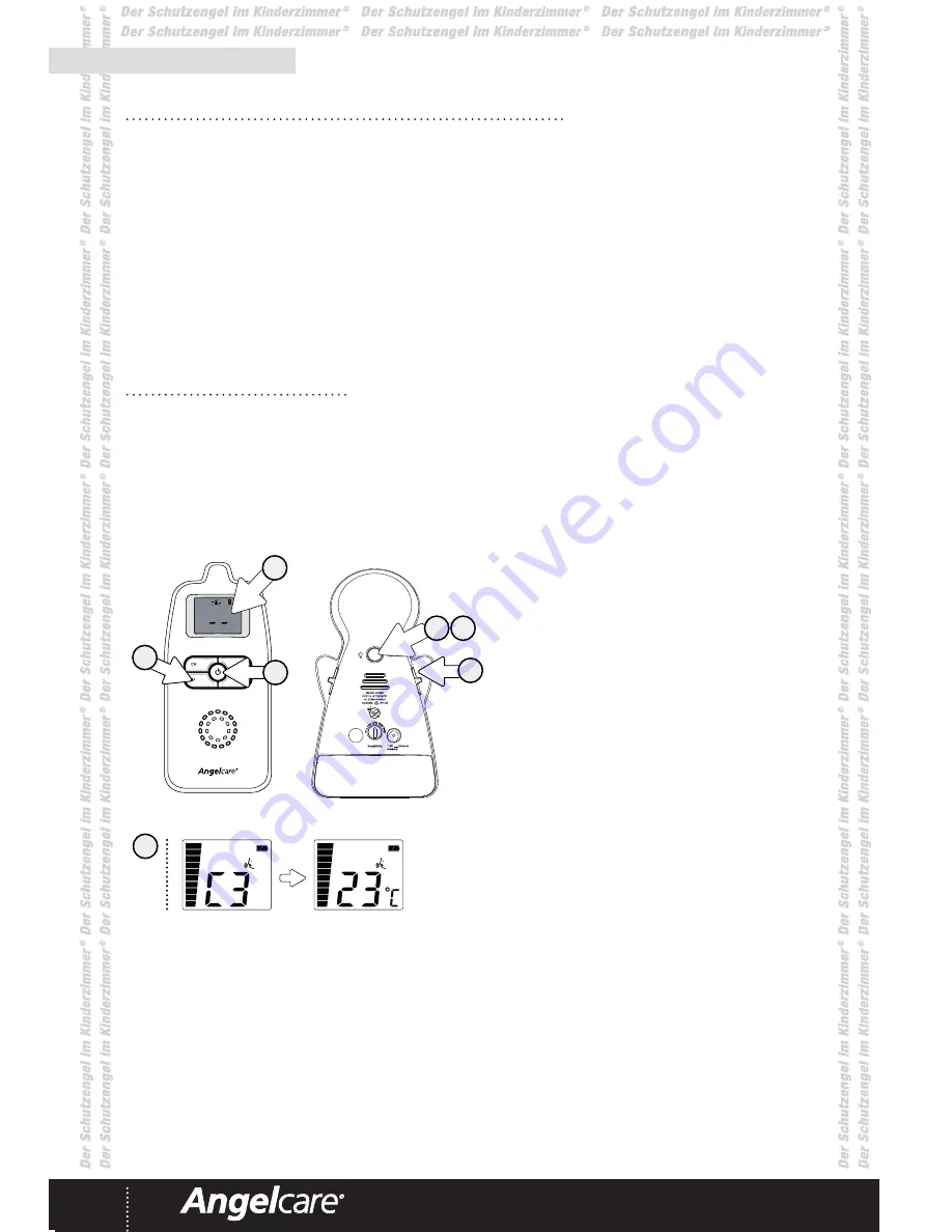 Angelcare AC423-D Instruction Manual Download Page 16