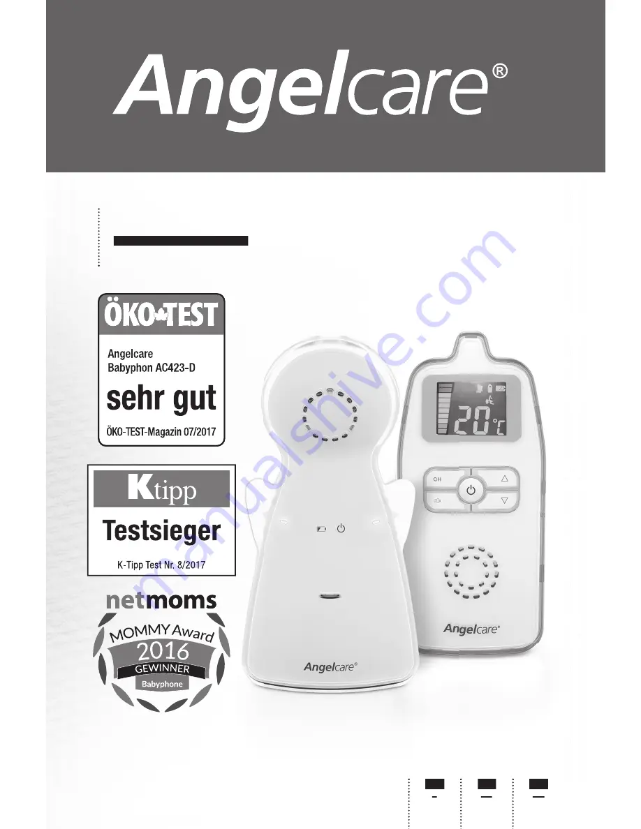 Angelcare AC423-D Instruction Manual Download Page 23