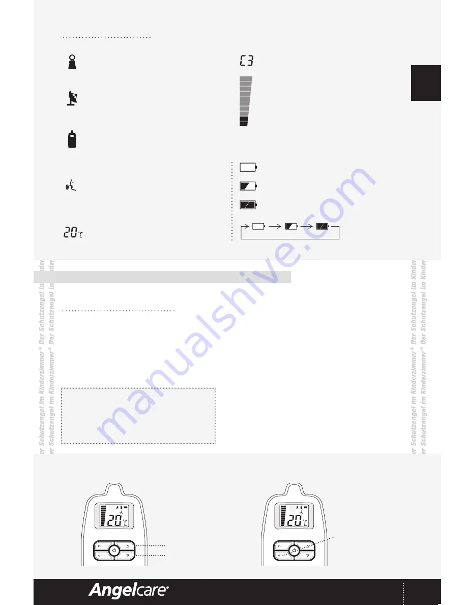 Angelcare AC423-D Instruction Manual Download Page 33