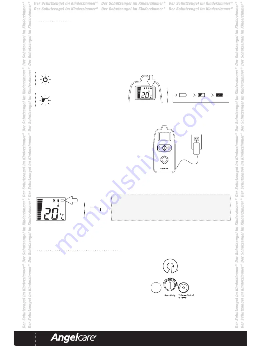 Angelcare AC423-D Скачать руководство пользователя страница 54